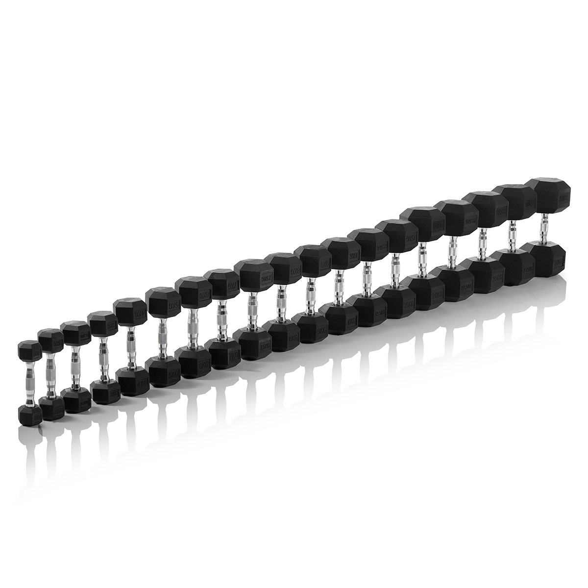 Hexagon Compacte halters 1 - 30 kg