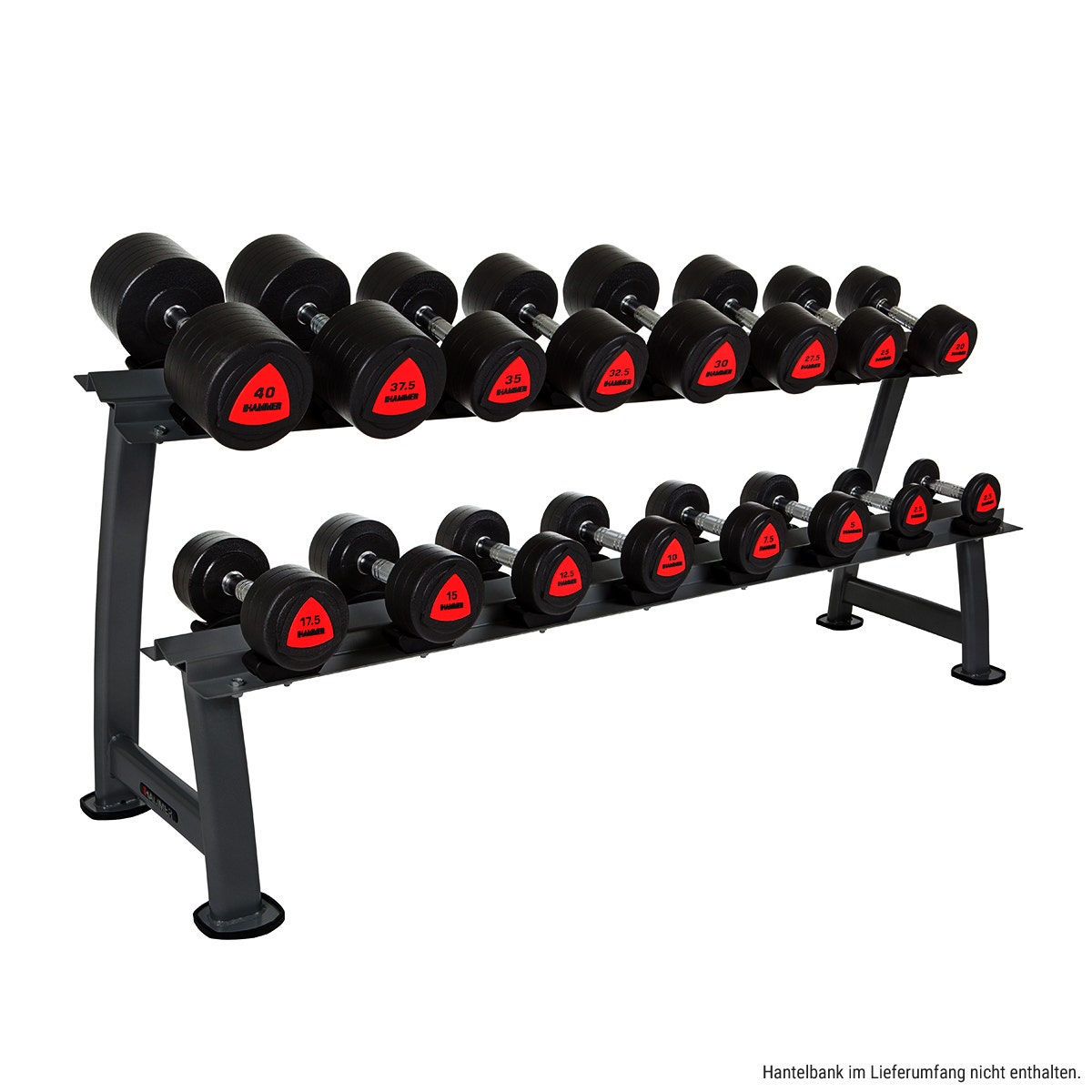Compacte halters 2,5 - 40 kg, PU