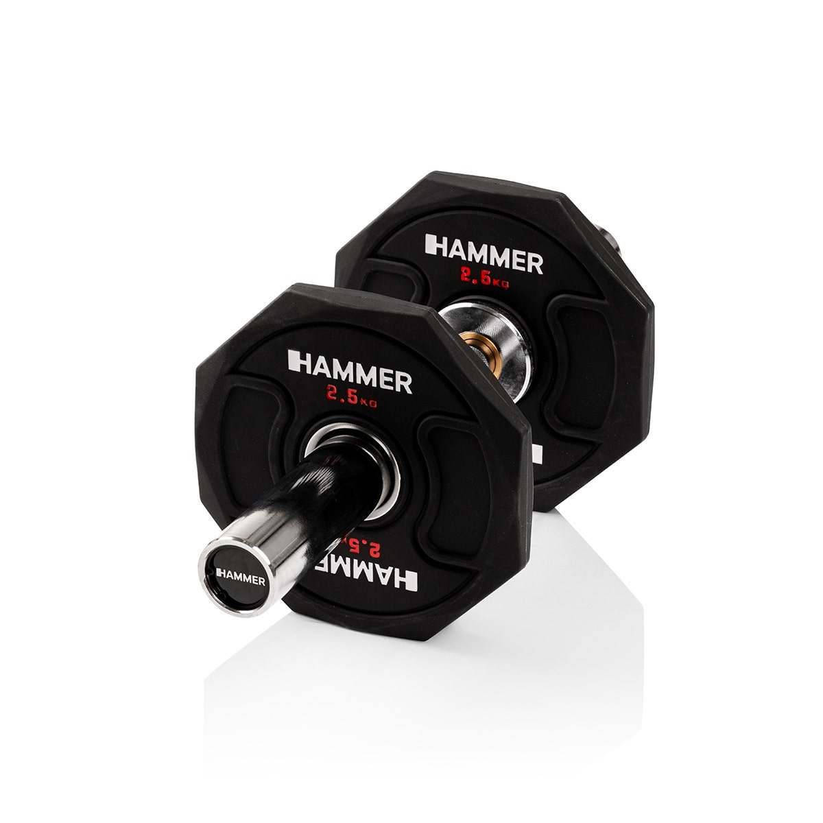 Octagon Halterschijven 50 mm 1,25 - 20 kg