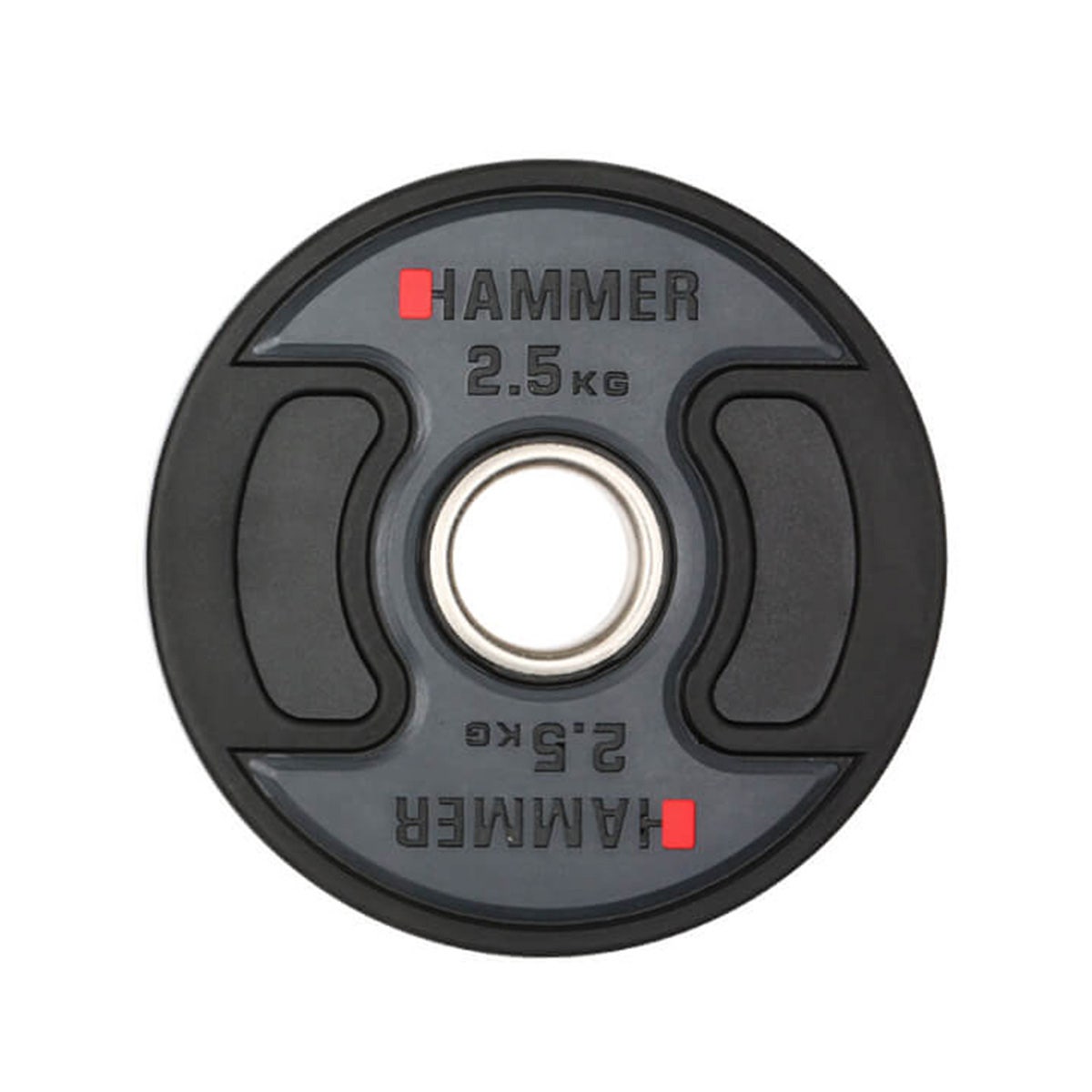 Halterschijven 50 mm 1,25 - 25 kg, PU