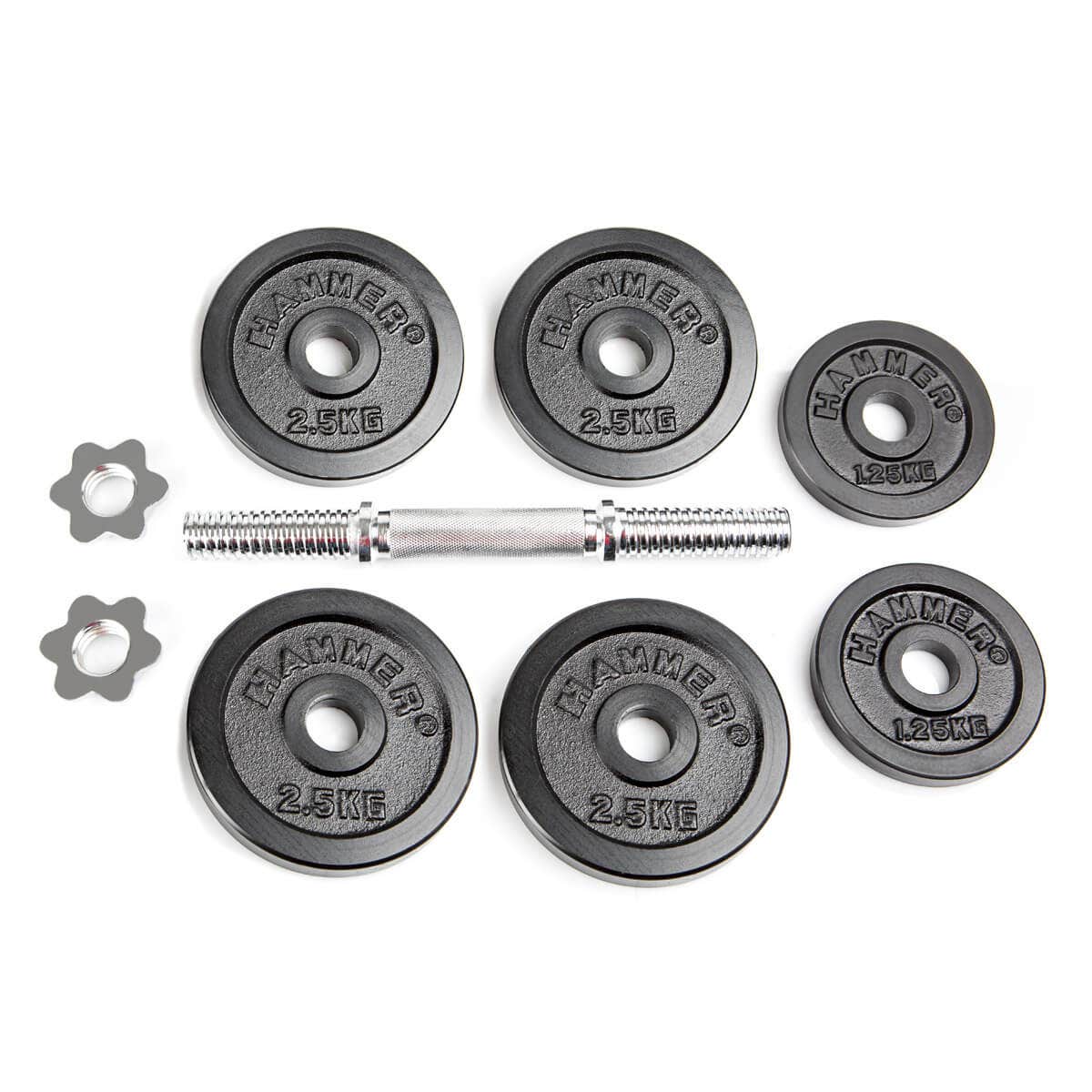15 kg Halterset, ijzer