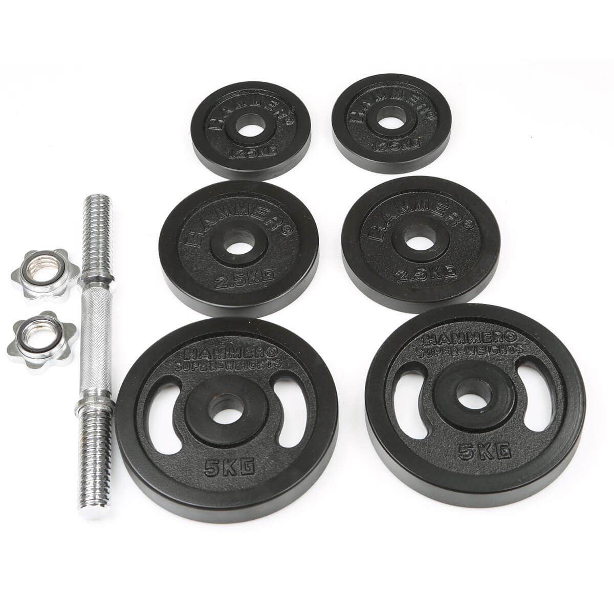 20 kg Halterset, ijzer
