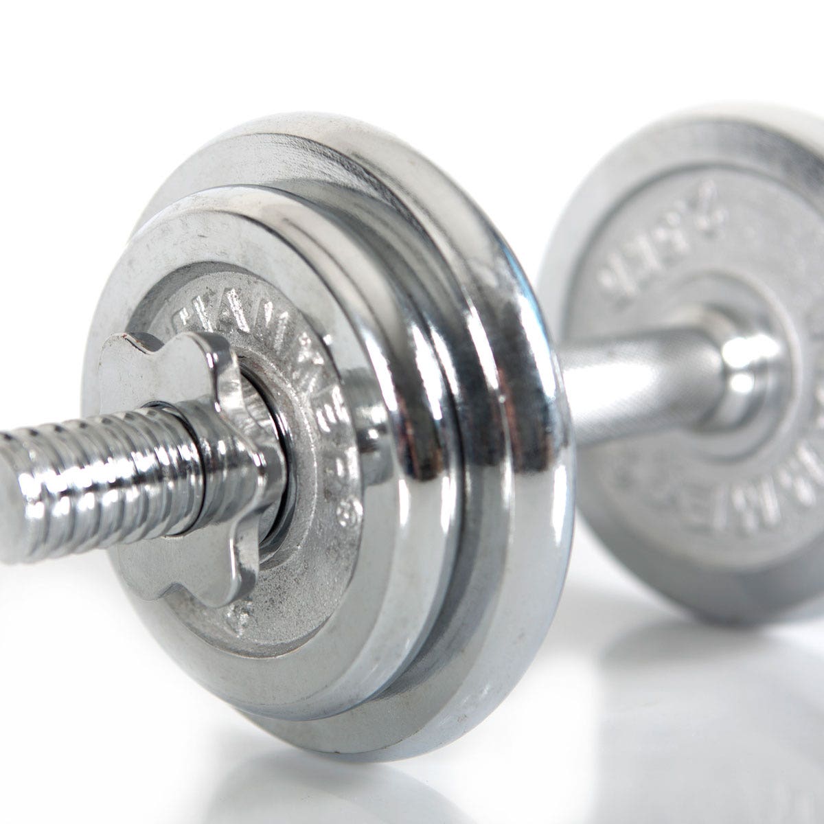 10 kg Halterset, chroom