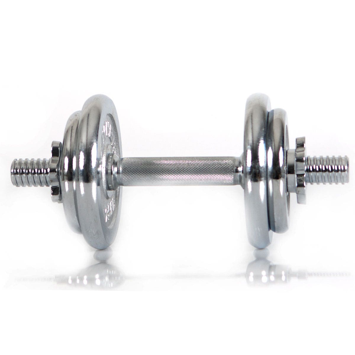 10 kg Halterset, chroom