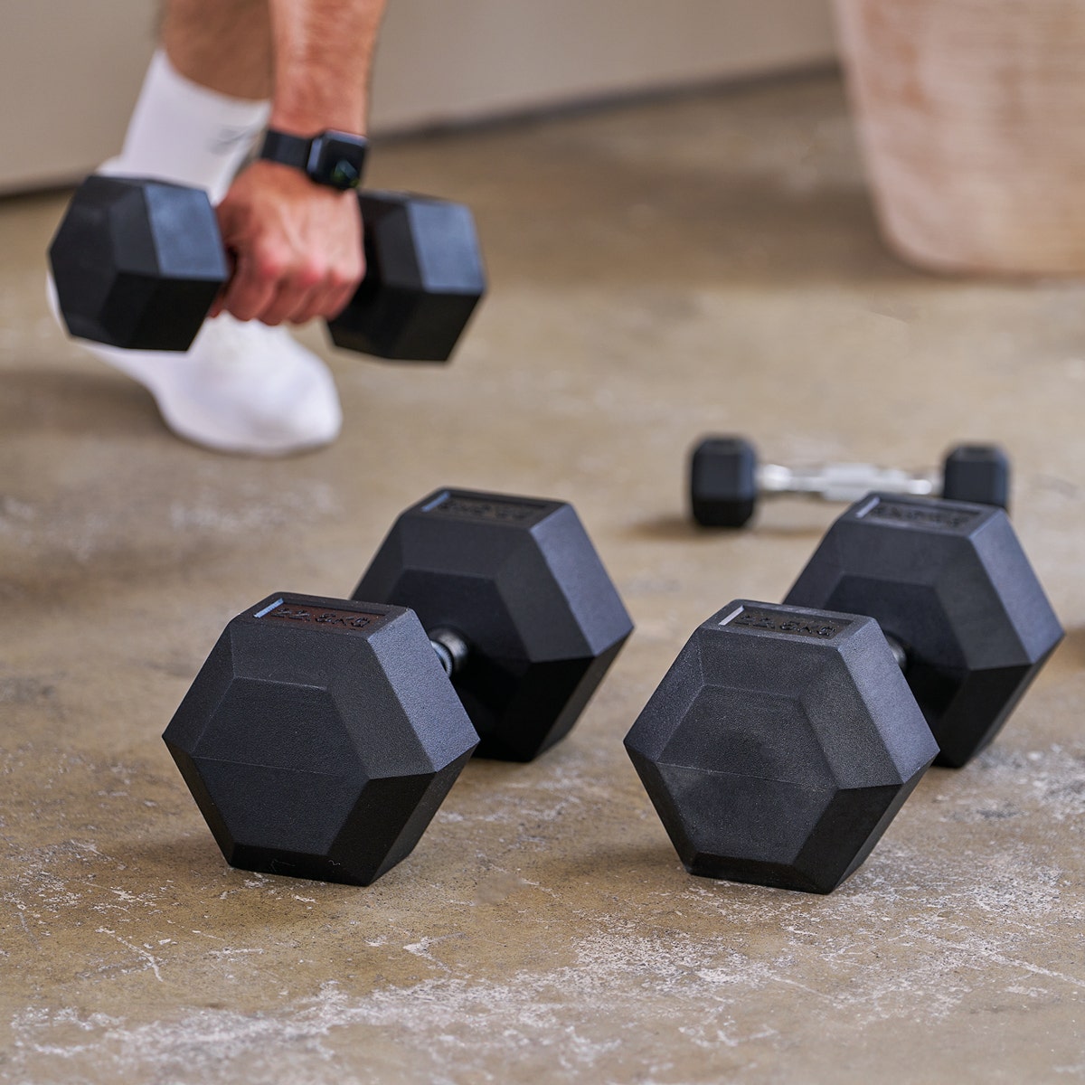 Hexagon Compacte halters 1 - 30 kg