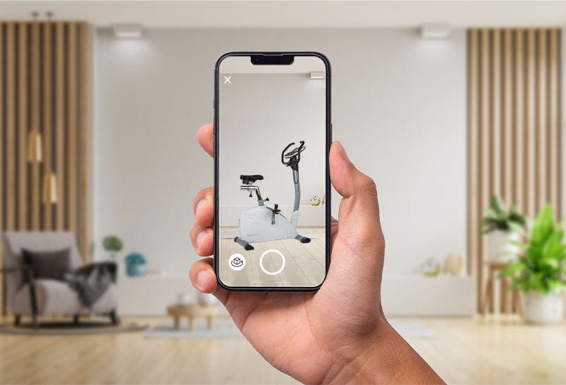 AR Ansicht - Augmented Reality