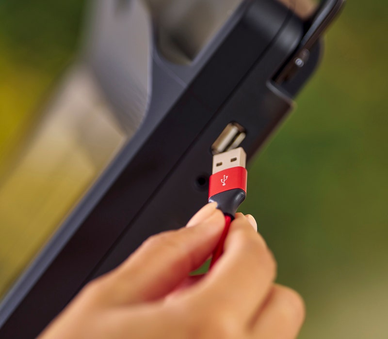USB-aansluiting