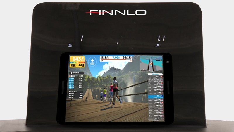 Zwift und Kinomap App
