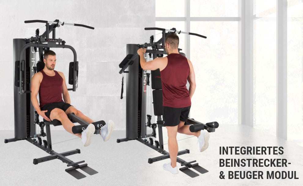 Integriertes Beinstreckermodul