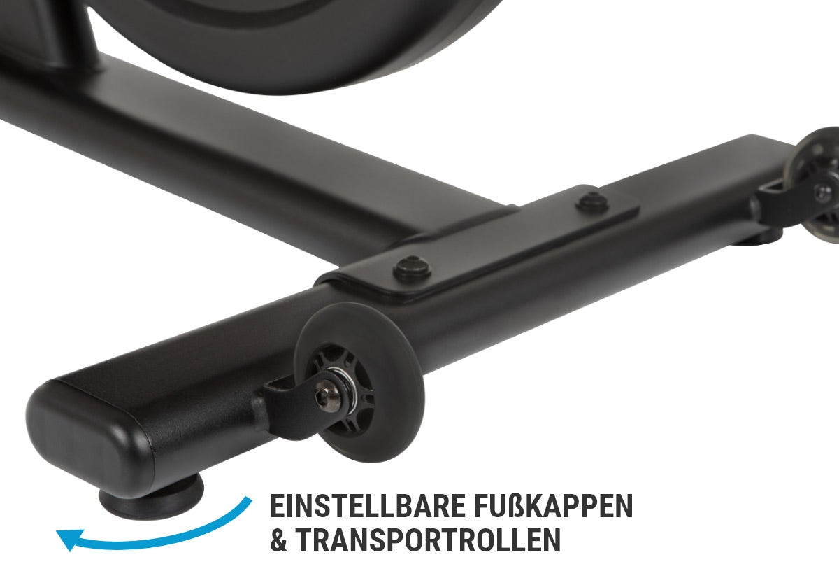 4-Punkt Auflagesystem mit Transportrollen 4-Punkt Auflagesystem mit Transportrollen