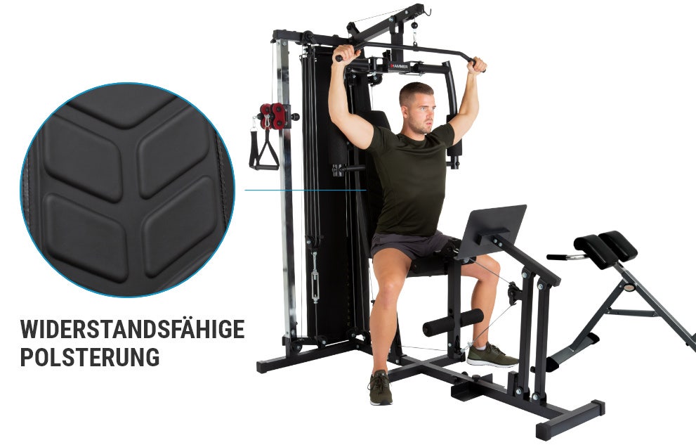 Widerstandsfähige Polsterung